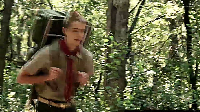 Scoutmaster Jay Stryker ass fucking scout twink James Blond