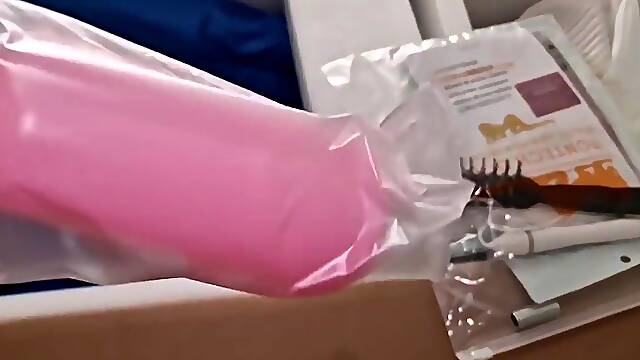 Unboxing Of The Most Realistic Silicone And Sex Compilation With She With Lina Paige