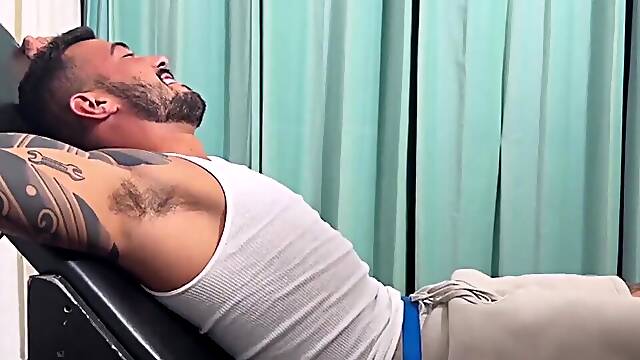 Tom giggles in masters relentless tickle torment