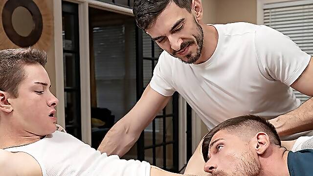 Stepdads Pound FTM in Kitchen