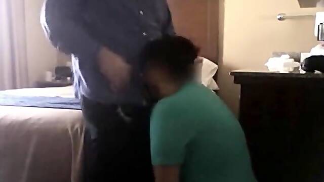 Twink Swallows Married Daddys Cum