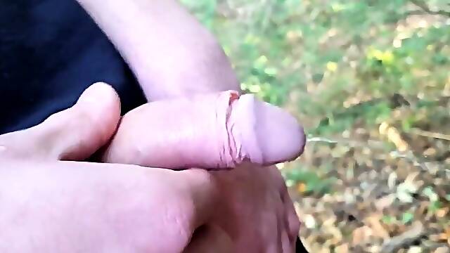 Pissing Outdoors with my Big Dirty Dick