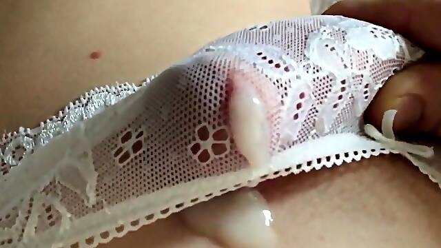 Cum in His Panties