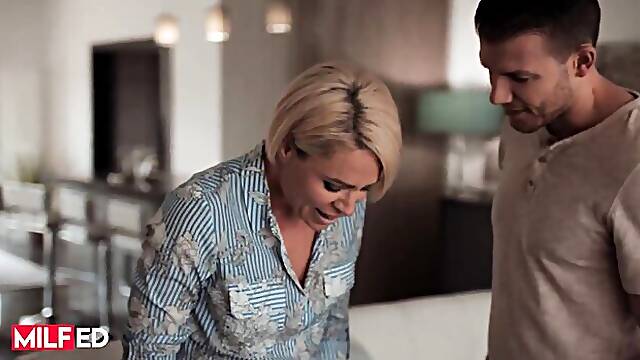 Bendy Helena Lockes cock sucking clip