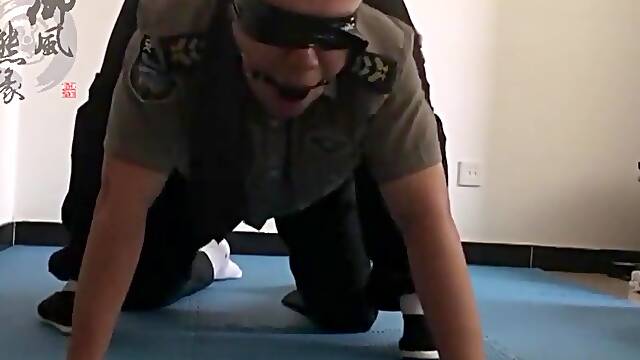 Chinese daddies police training (no cum)