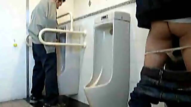 Public toilet dildo