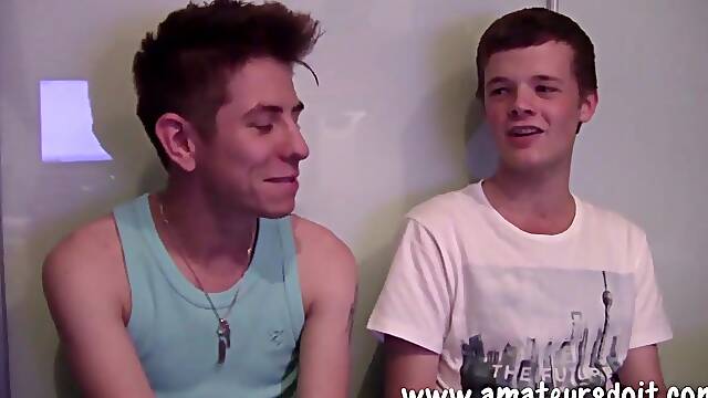 Arthur & Nic Young Aussie Virgin Fucking Pt 1 - AmateursDoIt