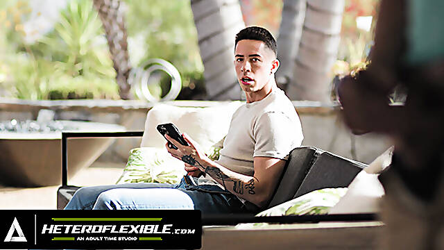 HETEROFLEXIBLE - Horny Jock Caught Roommate Jerking Off! Ends Up Having His Ass Hard Rough Destroyed