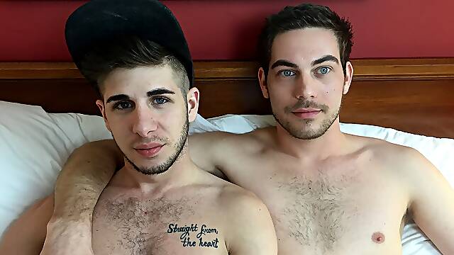 Shameless dudes with hard dicks sucking and fucking