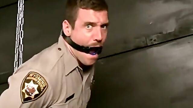Cop bound pantsed and humiliated