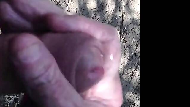 Old Men Wank Young Cock Outdoors