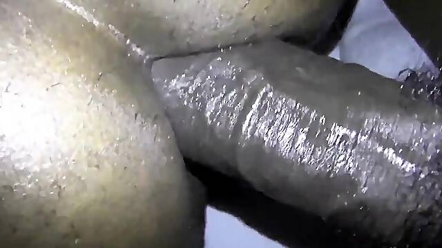 Bubble Booty Bareback Threesome with Big Black Cocks