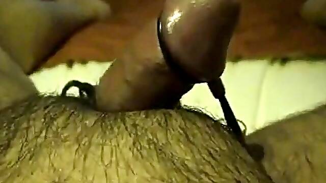 Intense Body Shaking Orgasm - Electro Black Bear Cums Hard!