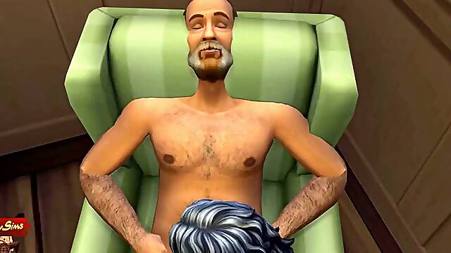 Part 2 - Gay Grandpa and Stepdad fucked me on vacation - Wickedwhims