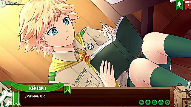 Game: Friends Camp. Episode 1. Welcome to the camp! Russian voice-over