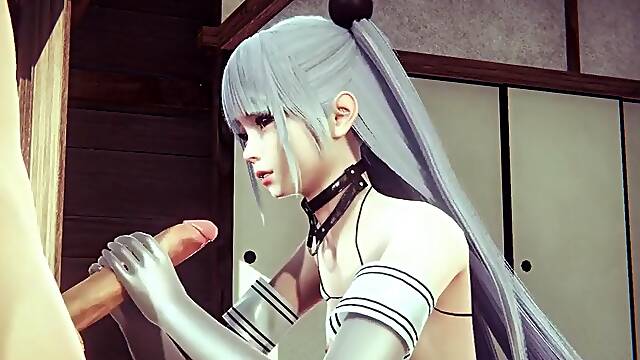 Yaoi Femboy - Kano Handjob and fuck with another femboy