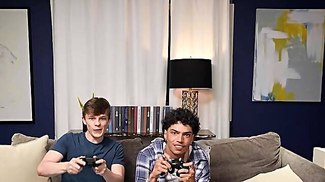 Teen studs love video games but not as much as anal
