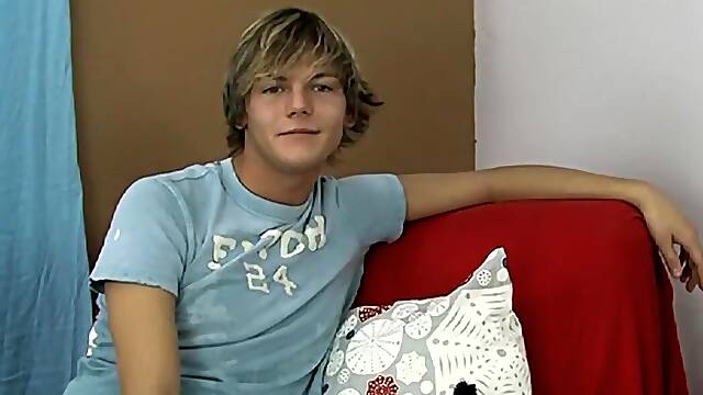 Dillon Samuels finds a fleshlight and starts masturbating