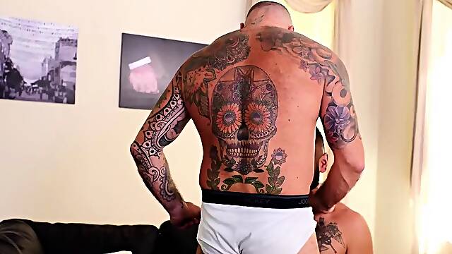 HAIRYANDRAW Hairy Men Scotty Rage And Avist Rider Ass Fuck