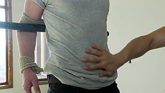 Drake Wild Hot Straight Stud, Drake Wild is a straight guy thats never been tied up before. Hes got a cocky demeanor and thinking about his girlfriend all day has made him horny as hell. He gets...