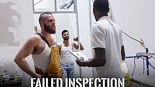 Casey Everett & Deep Dicc & Brian Bonds in Failed Inspection - DisruptiveFilms