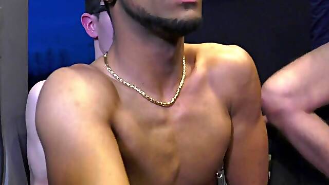 French gang bang in a bus - CrunchBoy