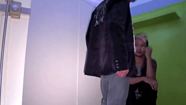 Matt Surfer used an ebony twink barman - CrunchBoy