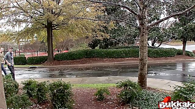 Sharing his Future Boyfriend Bareback style - Bukkake Boys