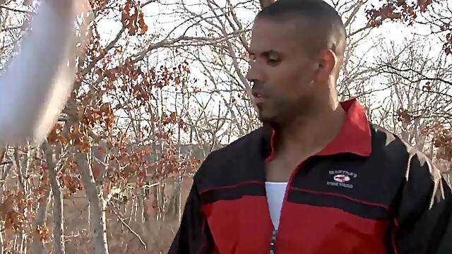 Ebony bottom hunk assfucked then jerks off