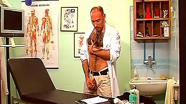 Latino Patient Sucks Off His Hung Doctor