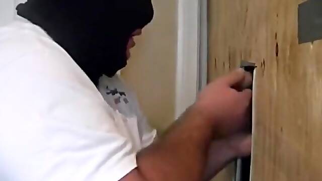 Gloryhole Tattoo guys cums Twice!!