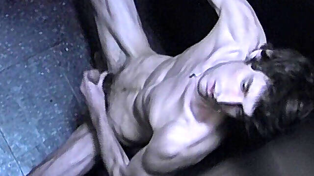 Johnny Squirt Jerks Off At The Gloryhole - Johnny Squirt