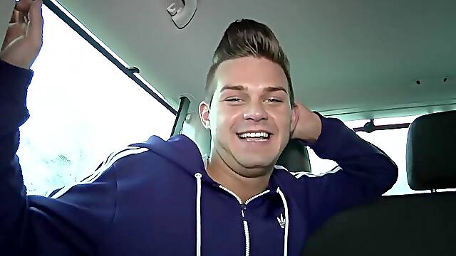 Lee Will Adam Watson Jacob Daniels in Sexy twink Lee Will has hardcore threesome in the car - BoysOnTheProwl