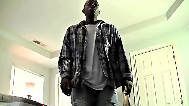 Silk in Hung ebony hunk Silk gets his big black cock swallowed - JoeSchmoeVideos