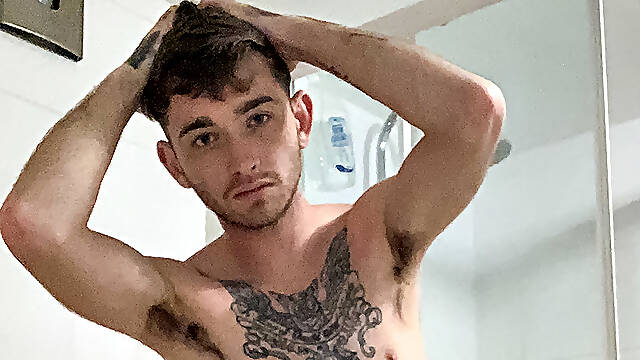 Wanking In The Bathroom - Jacob Daniels