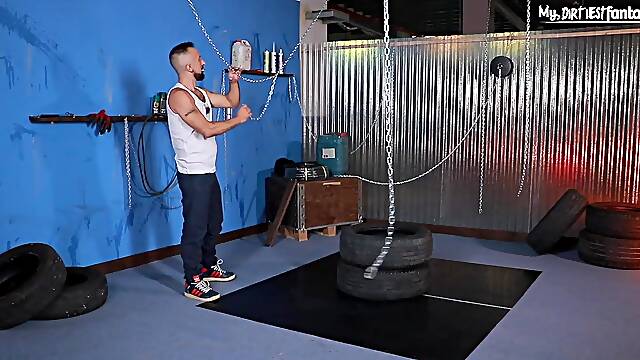 Anal Destruction: Fisted Rubber Gimp Sc.1: James Oakleigh & Dominique Kenique