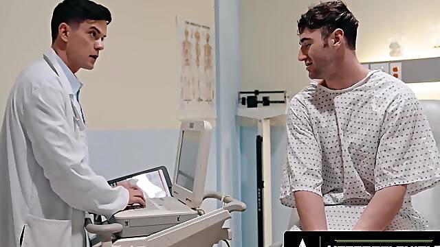 Heteroflexible - Pervert Doctor Dakota Payne Starts Jerking Off During Michael Boston Prostate Exam