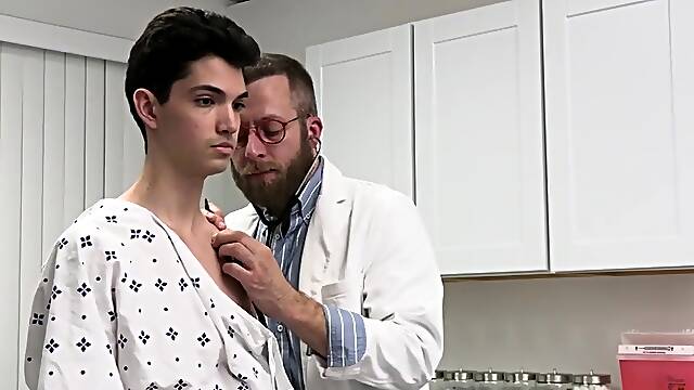 Skinny Twink Gets A Deep Anal Exam