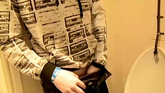 Alexander Wanking In The Mens Room - Alexander Daniels