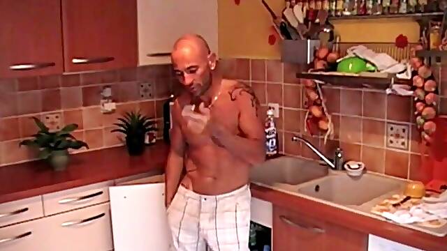 Gay Fucked By Ebony Plumbeer In The Kitchen - JessRoyanXxx