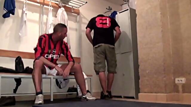 Sex in the locker room at the sport club - CrunchBoy