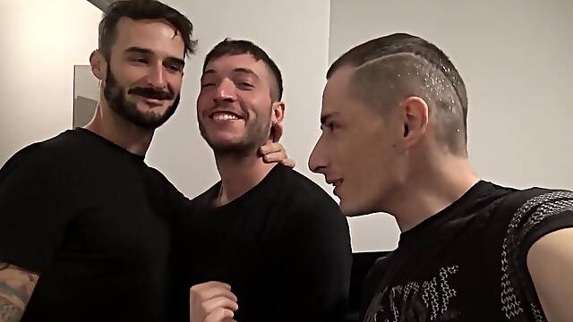 Fucked Bareback In The Room With Ricco Fatale - HumliationAndSpanking