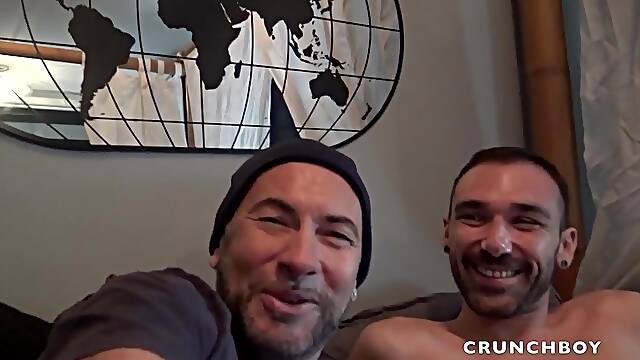 French Bottom Fucked Raw By Jimy For The First Time - FirstTimeWithABoy