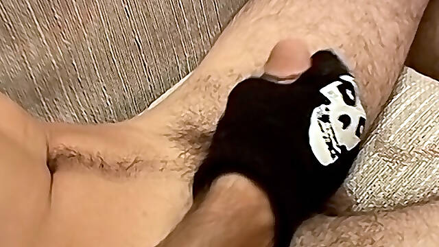 Young, Straight Skater Gives Sex Toy Creamy, Cum Filling - Raposa