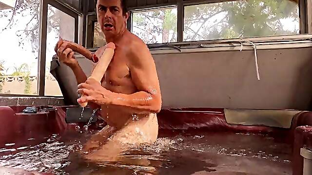 Self Fisting And Fucking Dilf In Spa