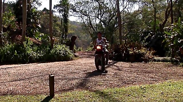 Two Gorgeous Hunks Fuck In The Wood - FemdomAustriaBoys