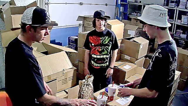 Skaters Pull Cum Soaked, Nasty Prank - Ian Madrox, Seth & Dustin