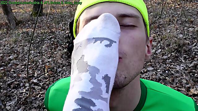 Kinky Lucky Enjoy Our Sneakers Socks Feet - 2 (with At11hours)