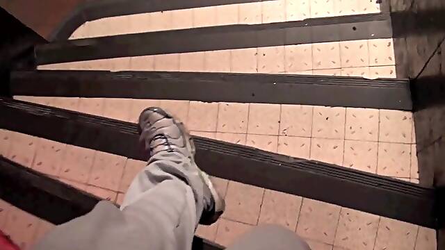 Slut fucked in backroom by 2 tops boys discreet - CrunchBoy