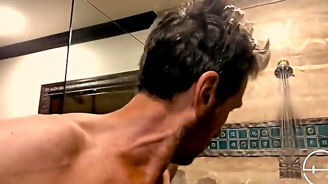 Steve Holmes In Monster Morning Wood And Shower